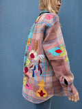 Indisk Kantha Work Jakke - 15