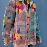 Indian Kantha Work Jacket - 15