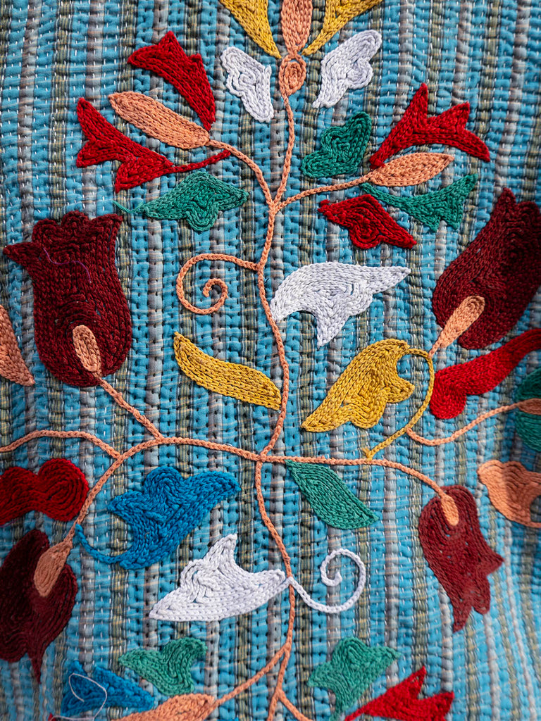 Indisk Kantha Work Jakke - 16