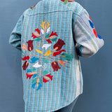 Indian Kantha Work Jacket - 16