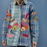 Indian Kantha Work Jacket - 6