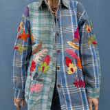 Indian Kantha Work Jacket - 6