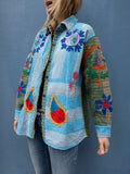 Indisk Kantha Work Jakke - 7