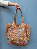 Kantha Blockprinted Shopper - 6