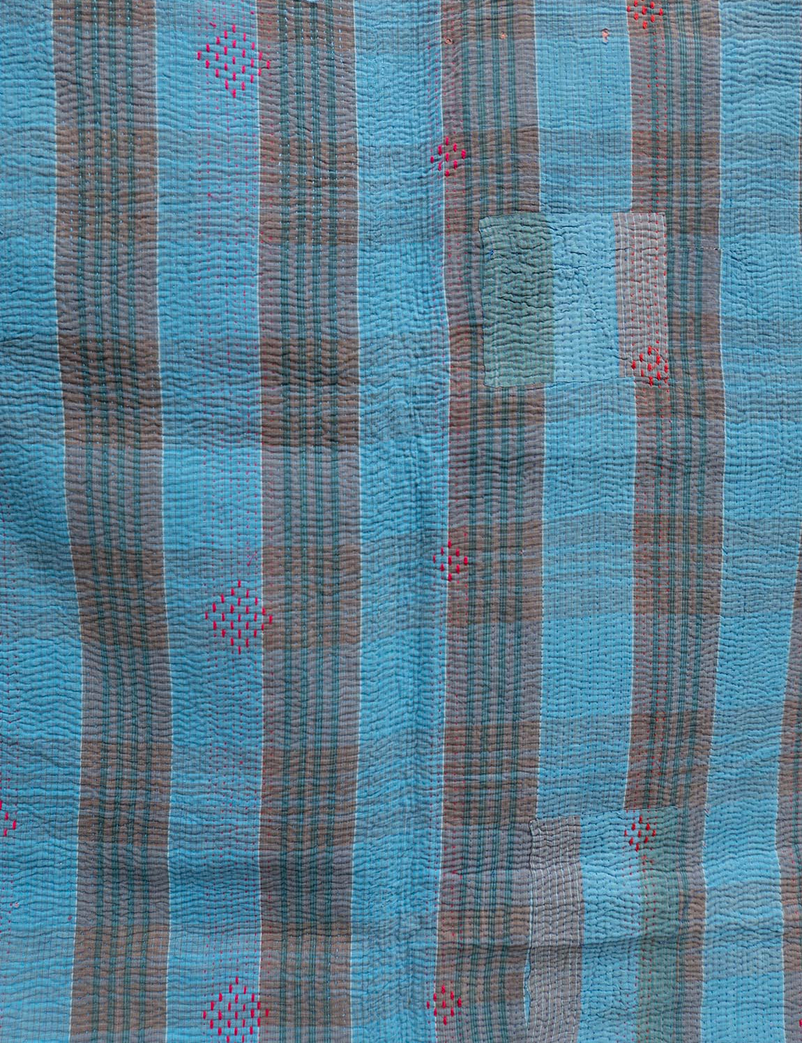Indisk kantha sengetæppe - 880