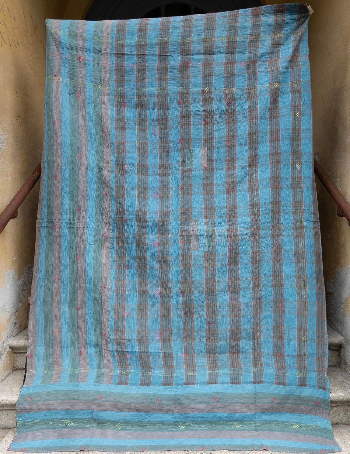 Indisk kantha sengetæppe - 880