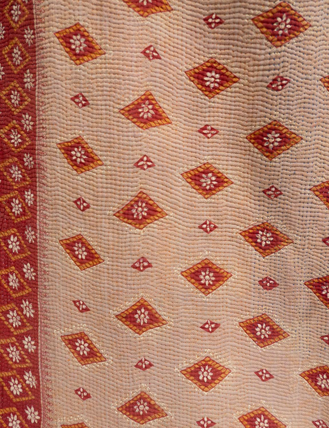 Indisk kantha sengetæppe - 883