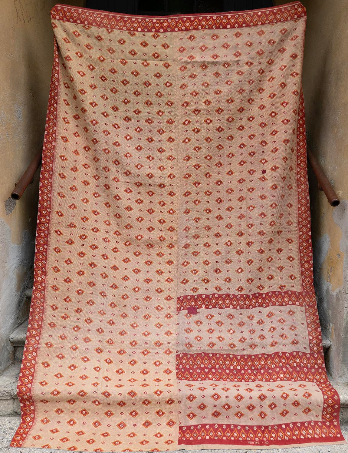 Indisk kantha sengetæppe - 883
