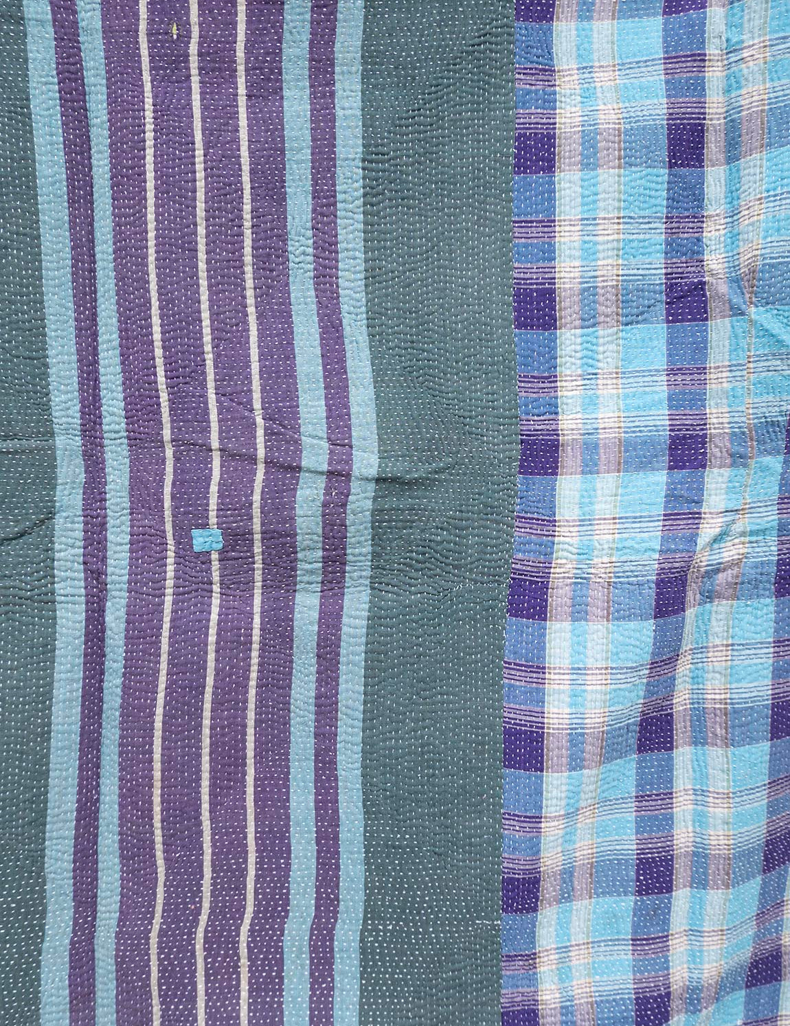 Indisk kantha sengetæppe - 884
