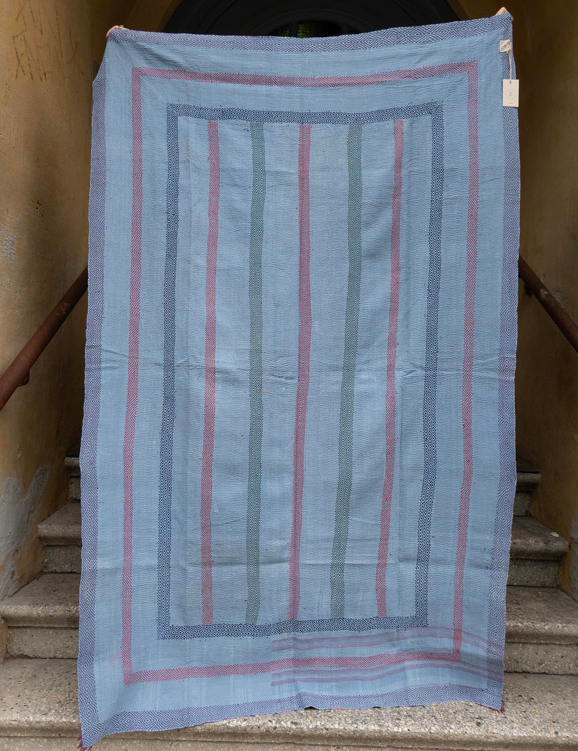 Indisk kantha sengetæppe - 885