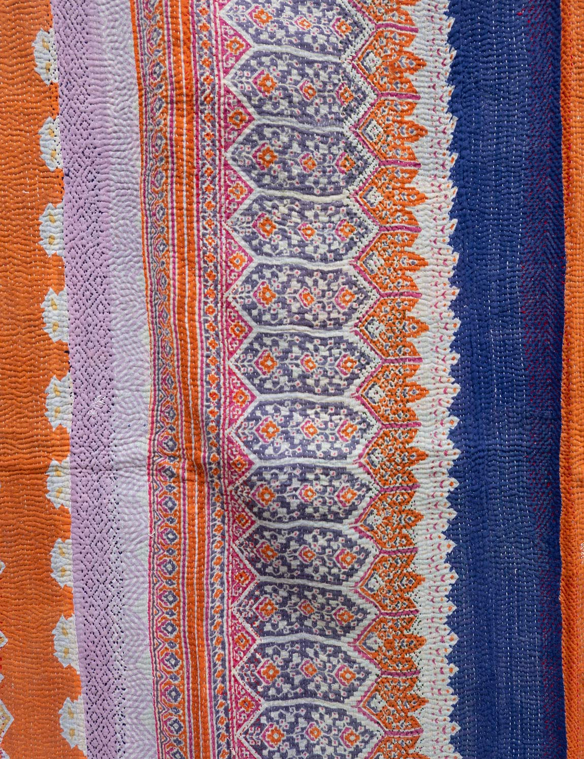 Indisk kantha sengetæppe - 885