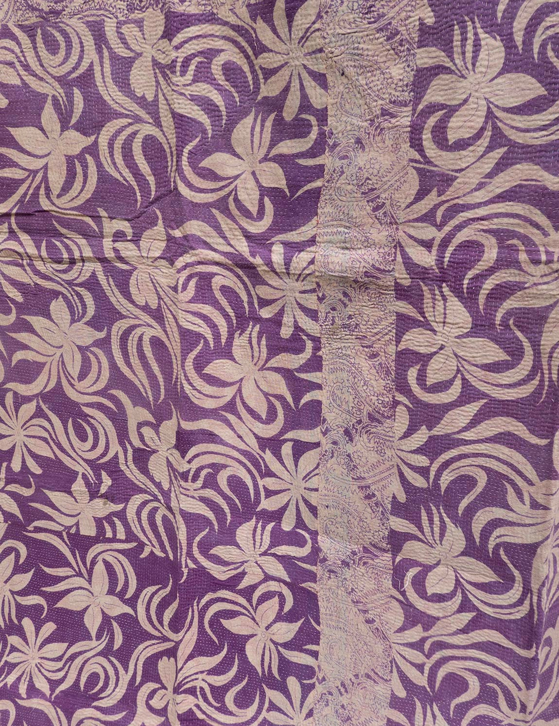 Indisk kantha sengetæppe - 873