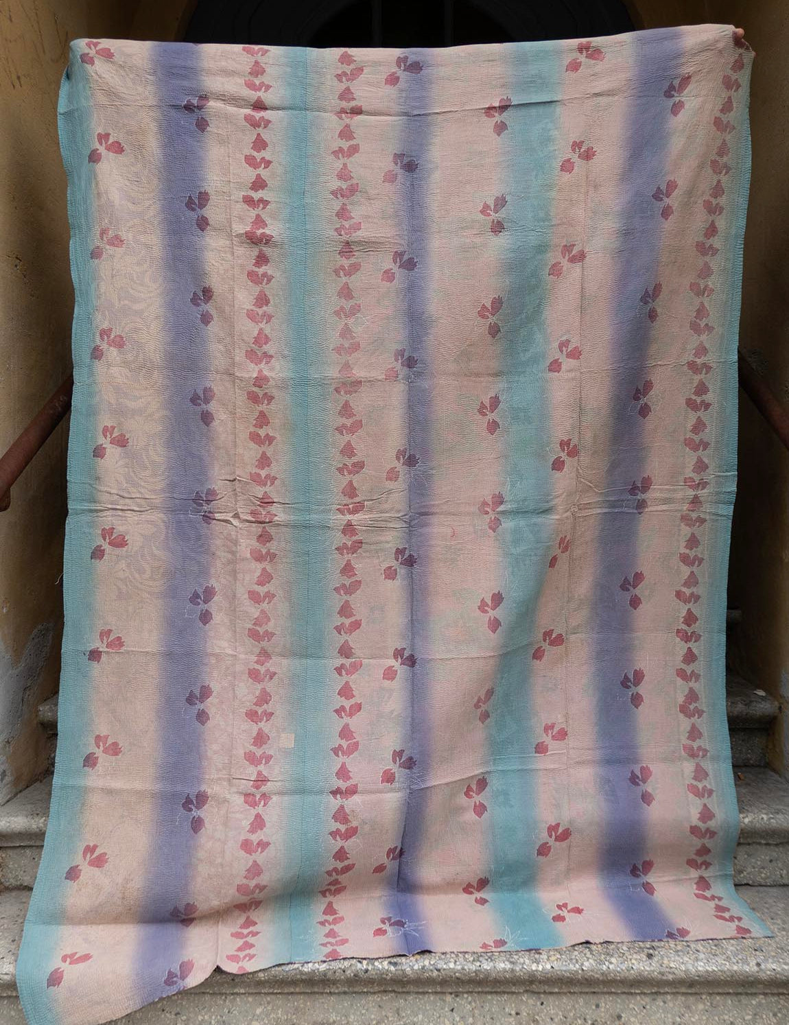 Indisk kantha sengetæppe - 873