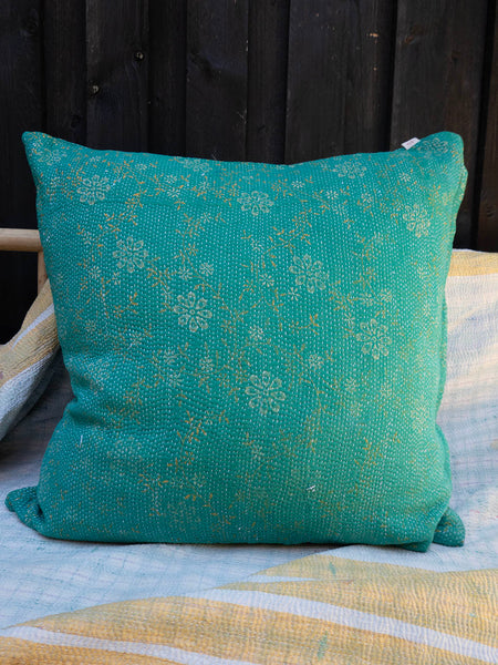 Indisk kantha pude L - 518