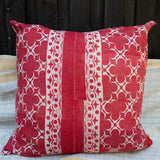 Indian kantha cushion L - 524