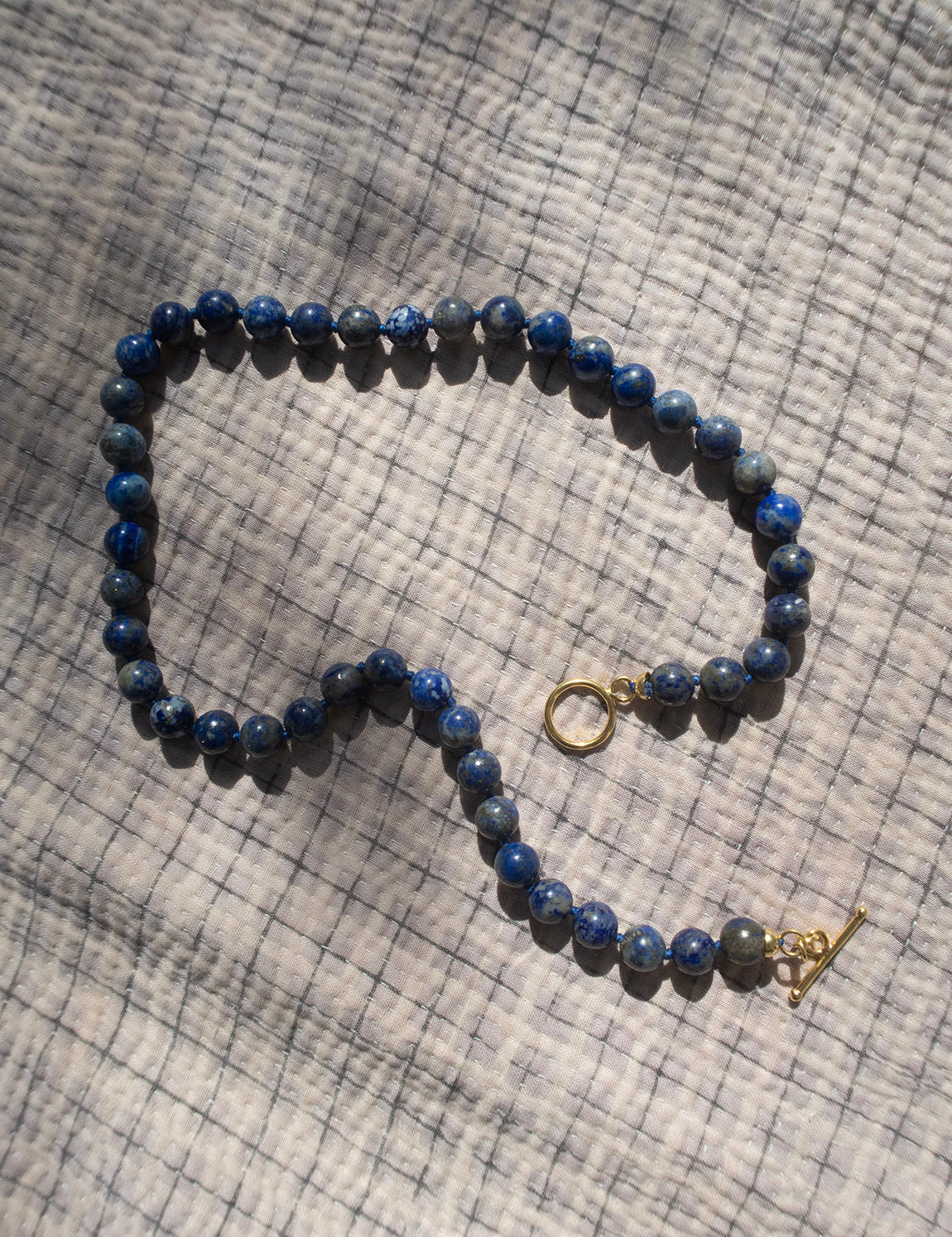 Aunties Necklace - Lapis Lazuli