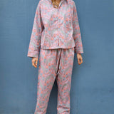 Pyjamas Blockprint - Lilac