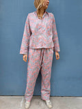 Pyjamas Blockprint - Lilac