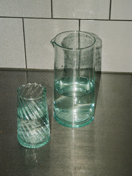 Lille Beldi Vase Swirl  - Clear