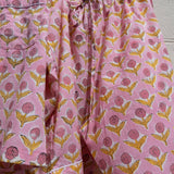 Pajamas Blockprint - Tangerine