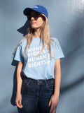 Dansk Flygtningehjælp T-Shirt Lyseblå
