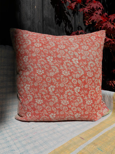 Indisk kantha pude M  - 508