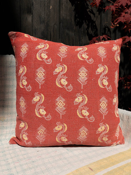 Indisk kantha pude M  - 510