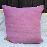 Indian kantha cushion M - 522