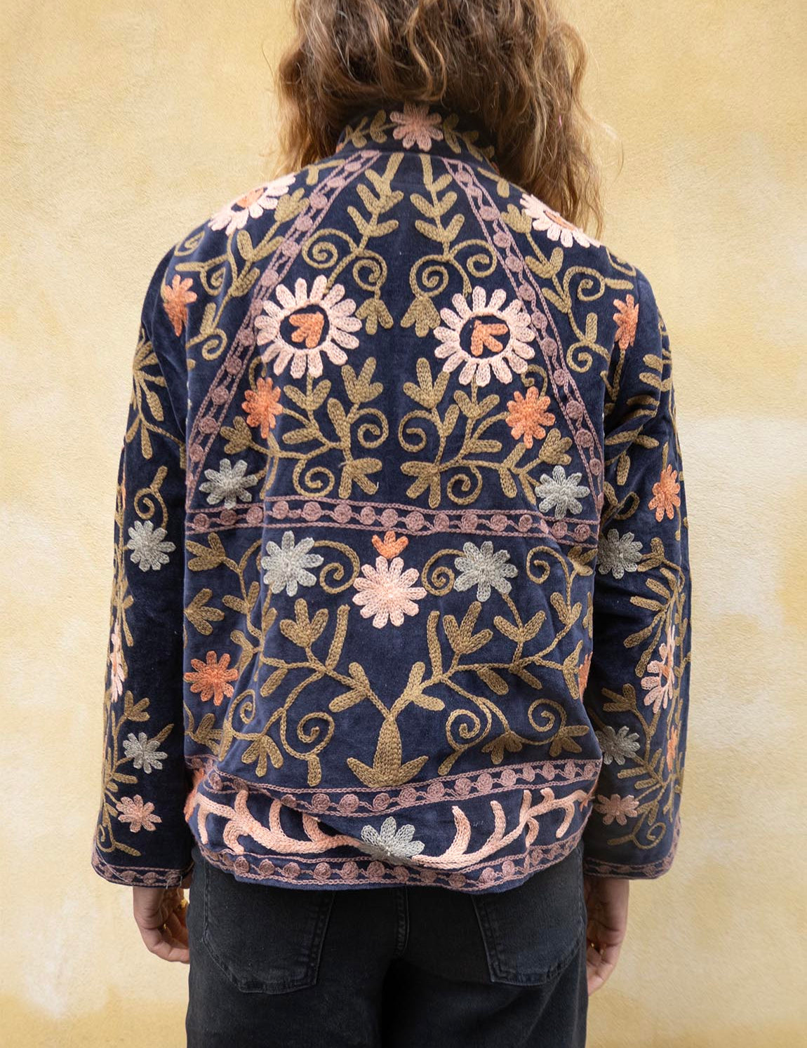Suzani Jacket - Midnight Blue