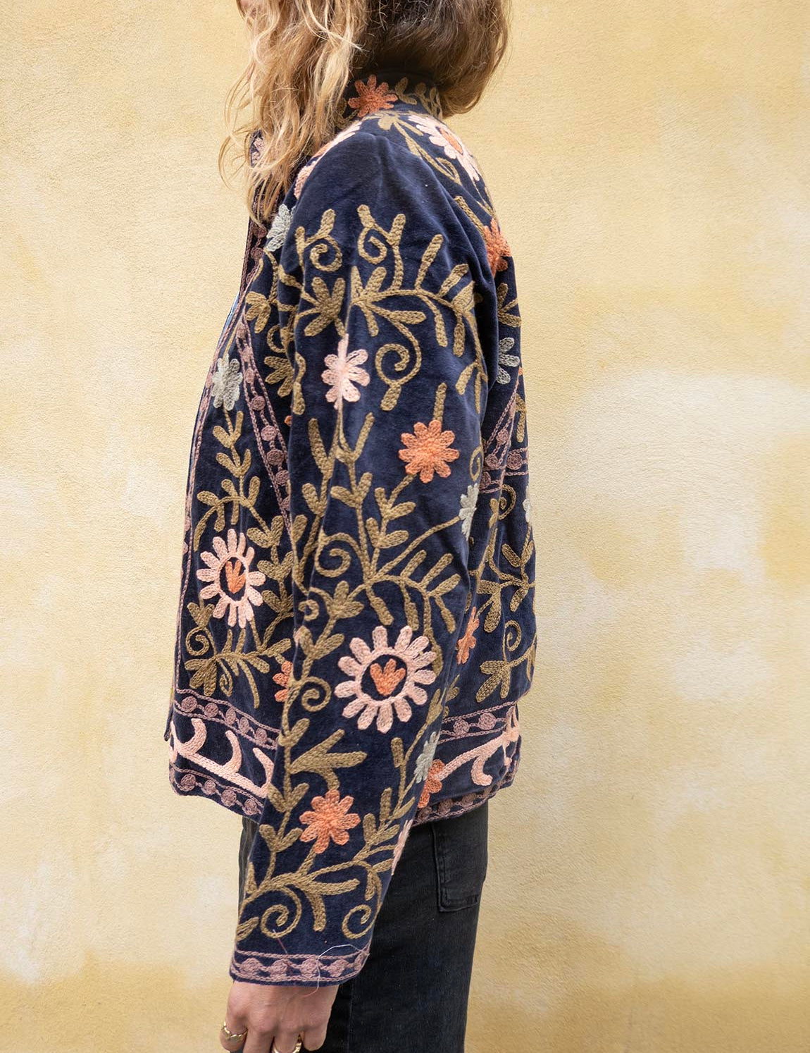 Suzani Jacket - Midnight Blue