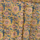Quilted baby blanket - Mustard/Purple