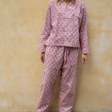 Pyjamas Blockprint - Old India Rose