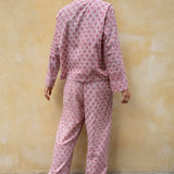 Pyjamas Blockprint - Old India Rose