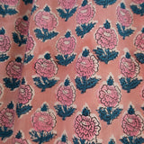 Pyjamas Blockprint - Peach Pink