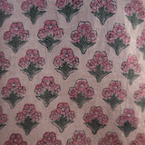Pyjamas Blockprint - Pink Bouquet
