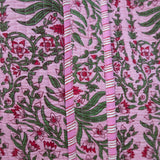 Tove Tote - Quilted Blockprint - Pink