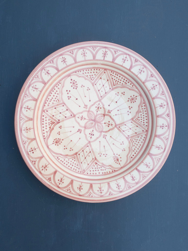 Atlas Pastel Platter - 35 cm - Rose