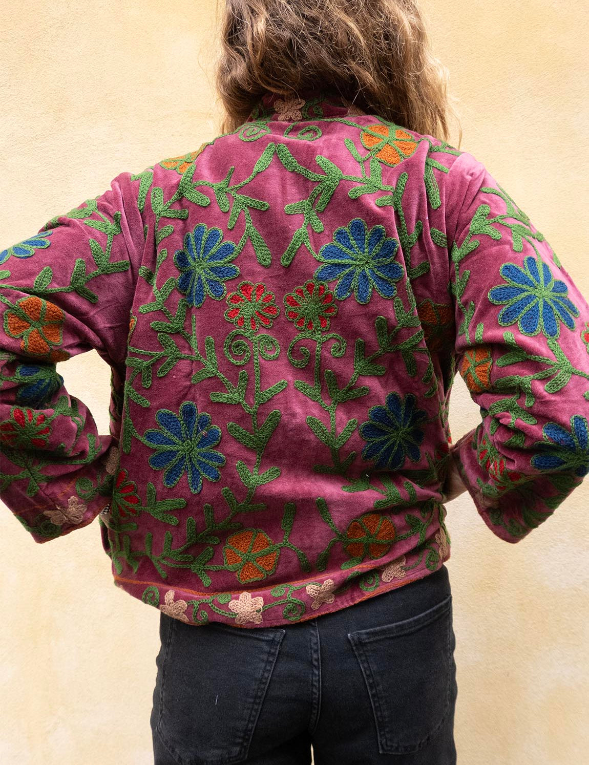 Suzani Jacket - Plum