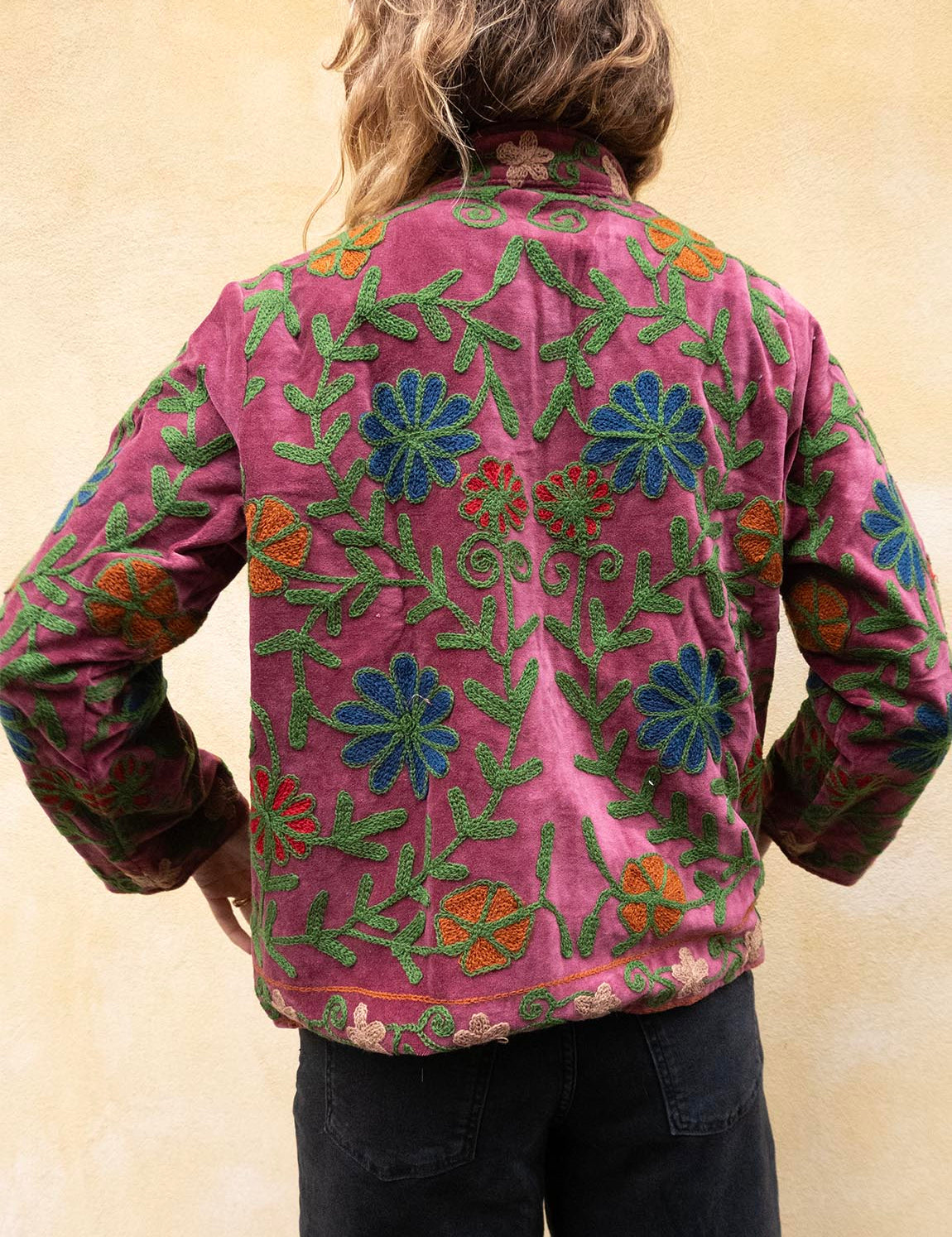 Suzani Jacket - Plum