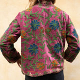 Suzani Jacket - Plum