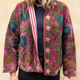 Suzani Jacket - Plum