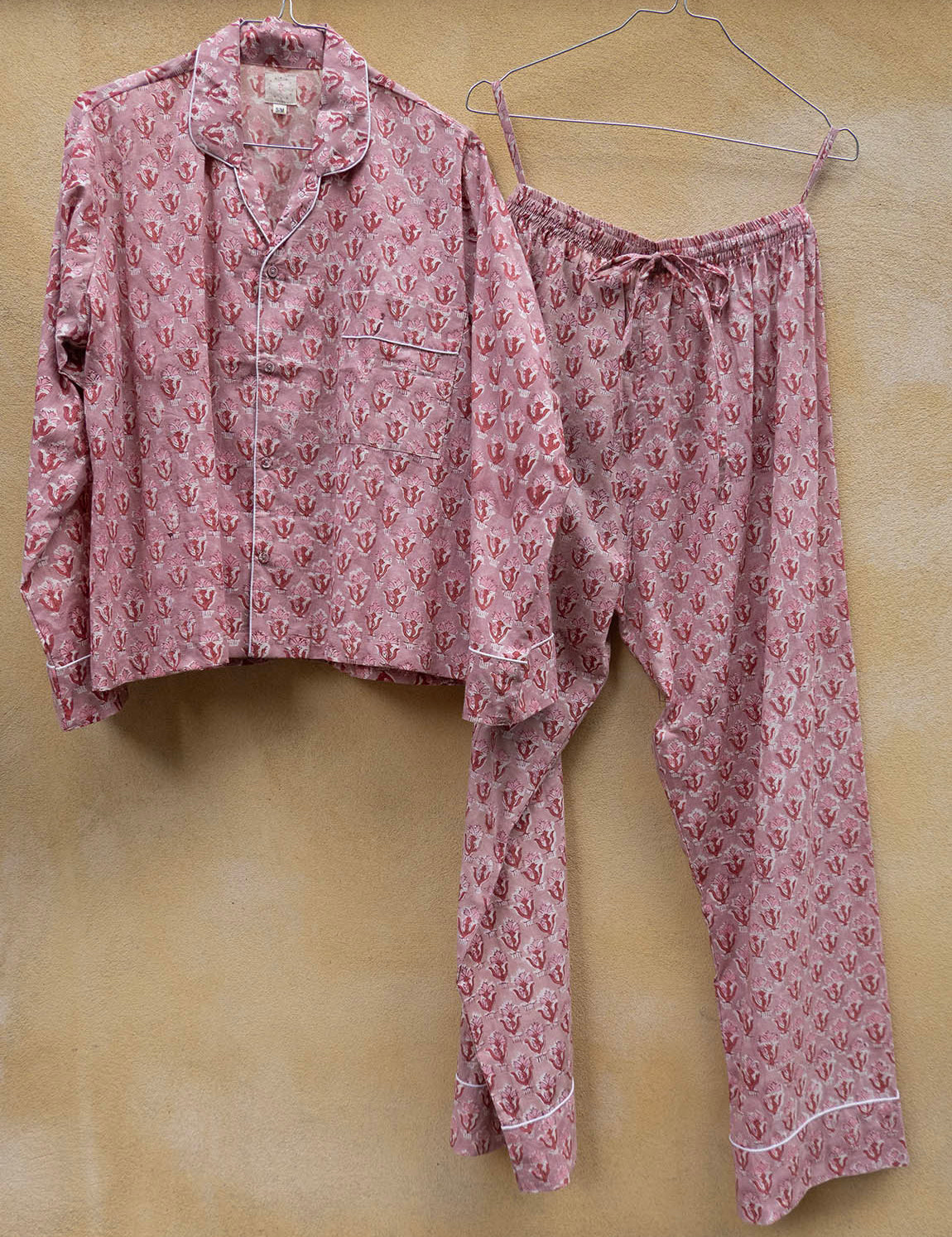 Pyjamas Blockprint - Old India Rose