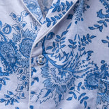 Pyjamas Blockprint - Delicate Blue