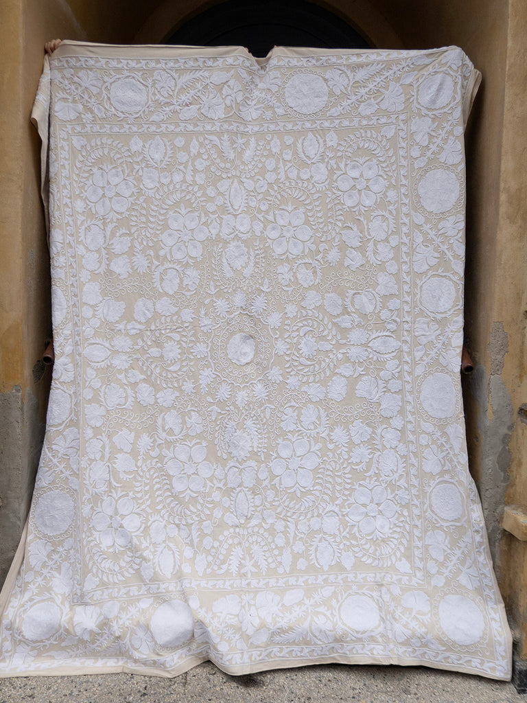 Indisk suzani dobbeltsengetæppe 7