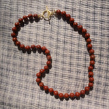 Aunties Necklace - Red Jasper