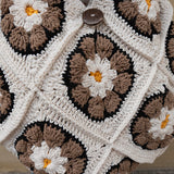 Bali Bag - Brown Retro Flower