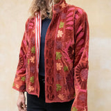 Suzani Jacket - Rust