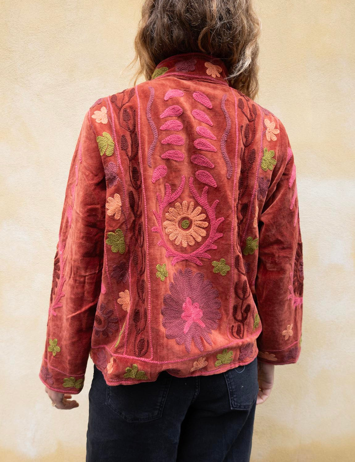 Suzani Jacket - Rust