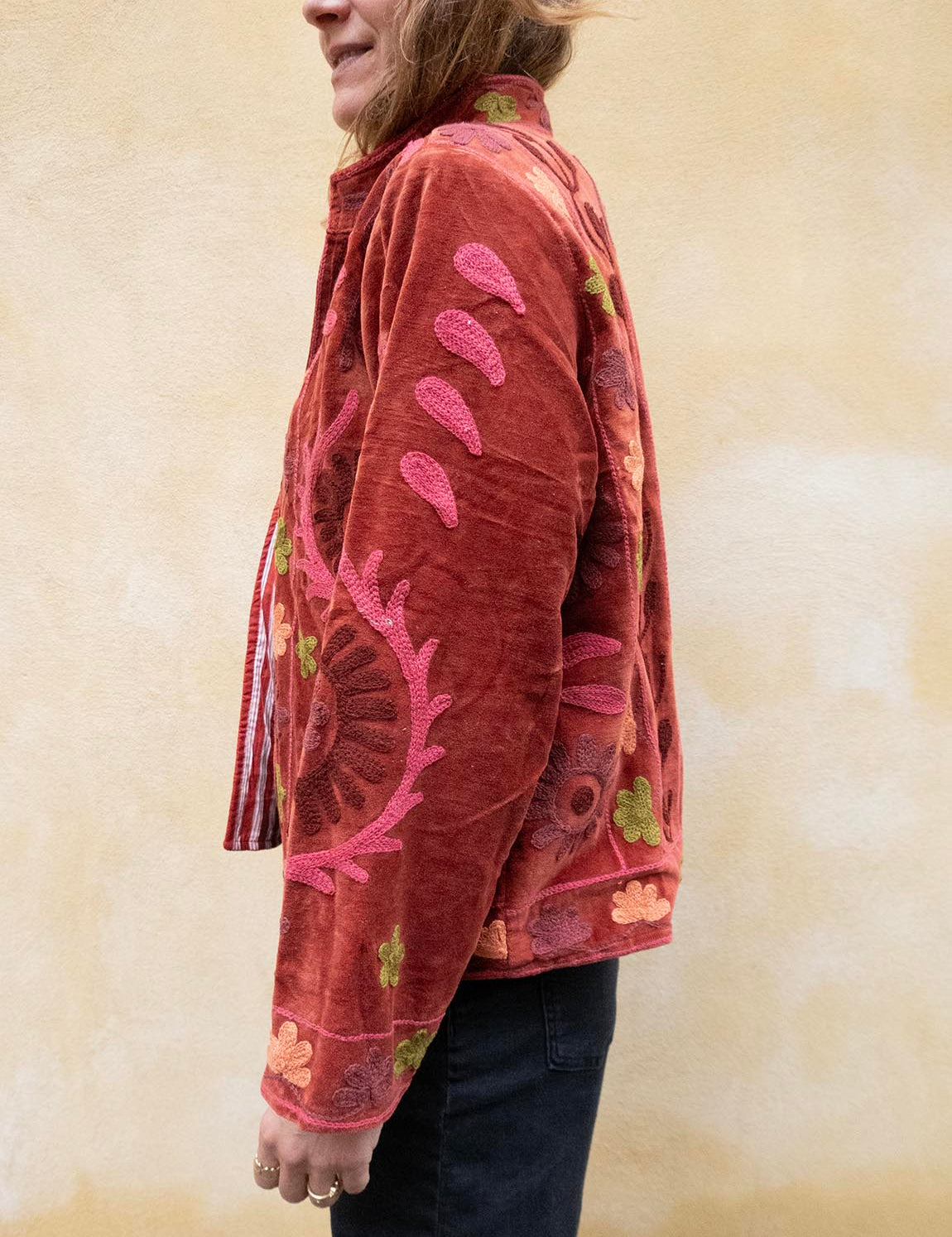 Suzani Jacket - Rust