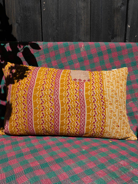 Indisk kantha pude S - 501